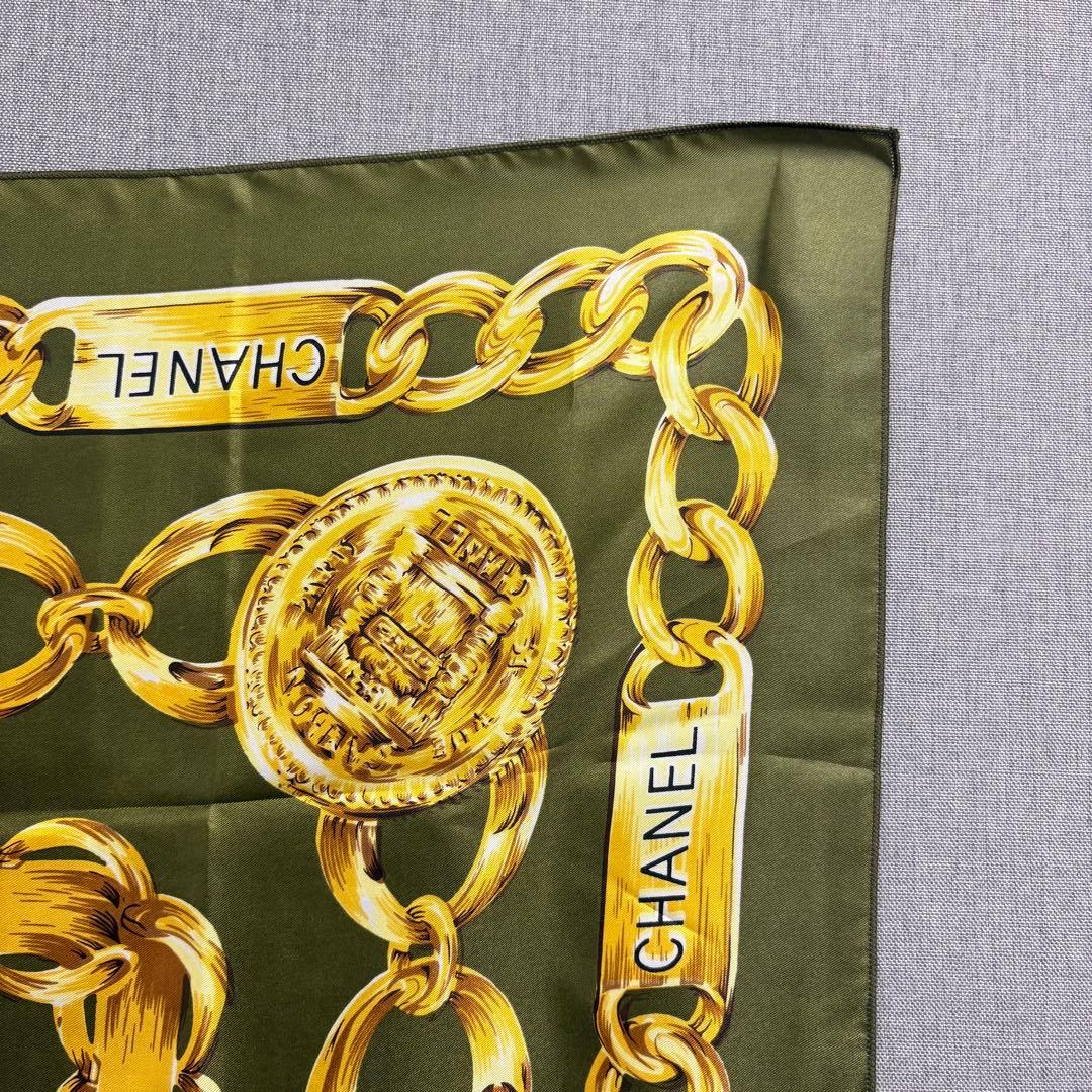 Vintage Chanel Silk Scarf