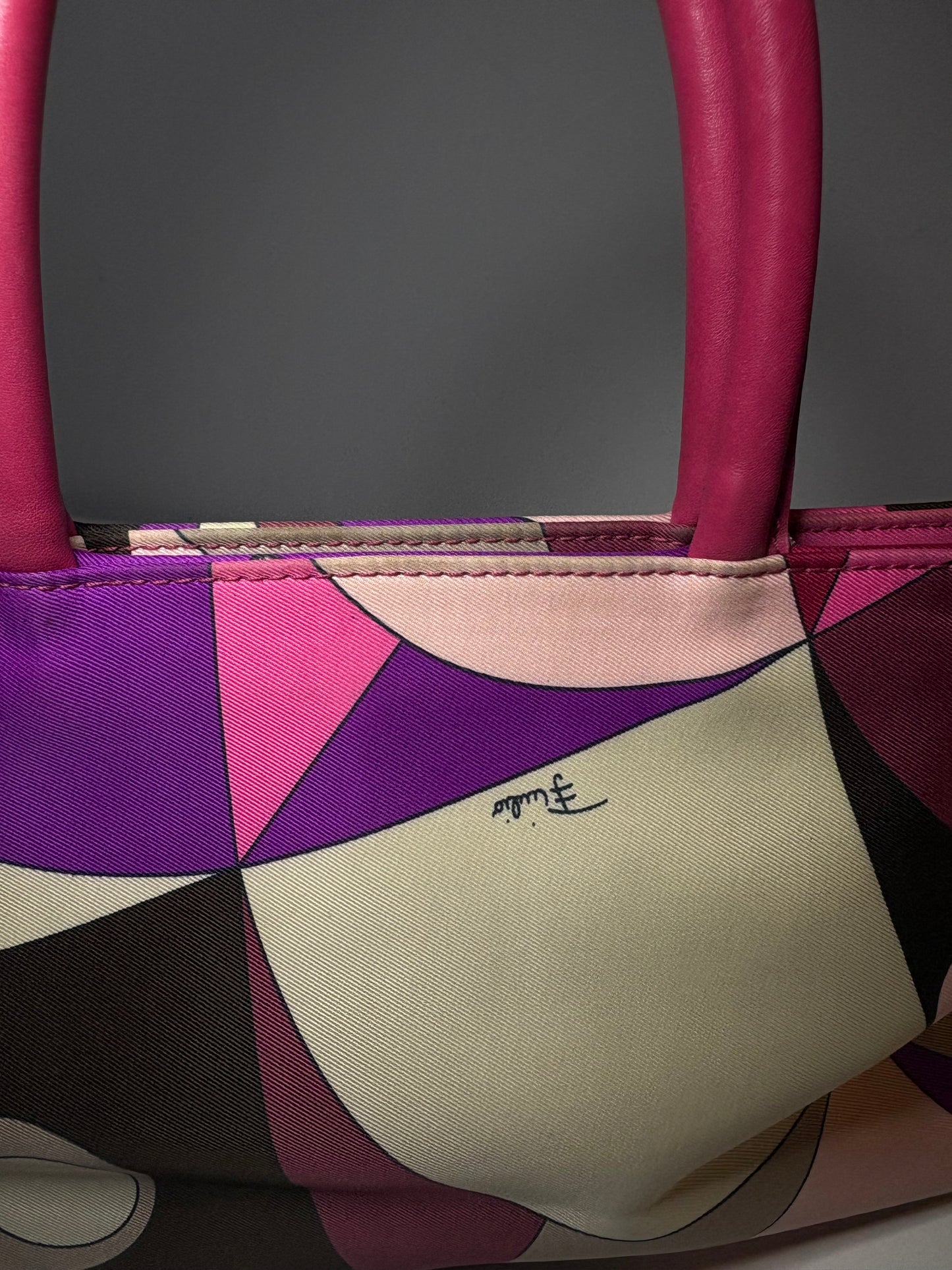 Vintage Emilio Pucci Print Mini Bag