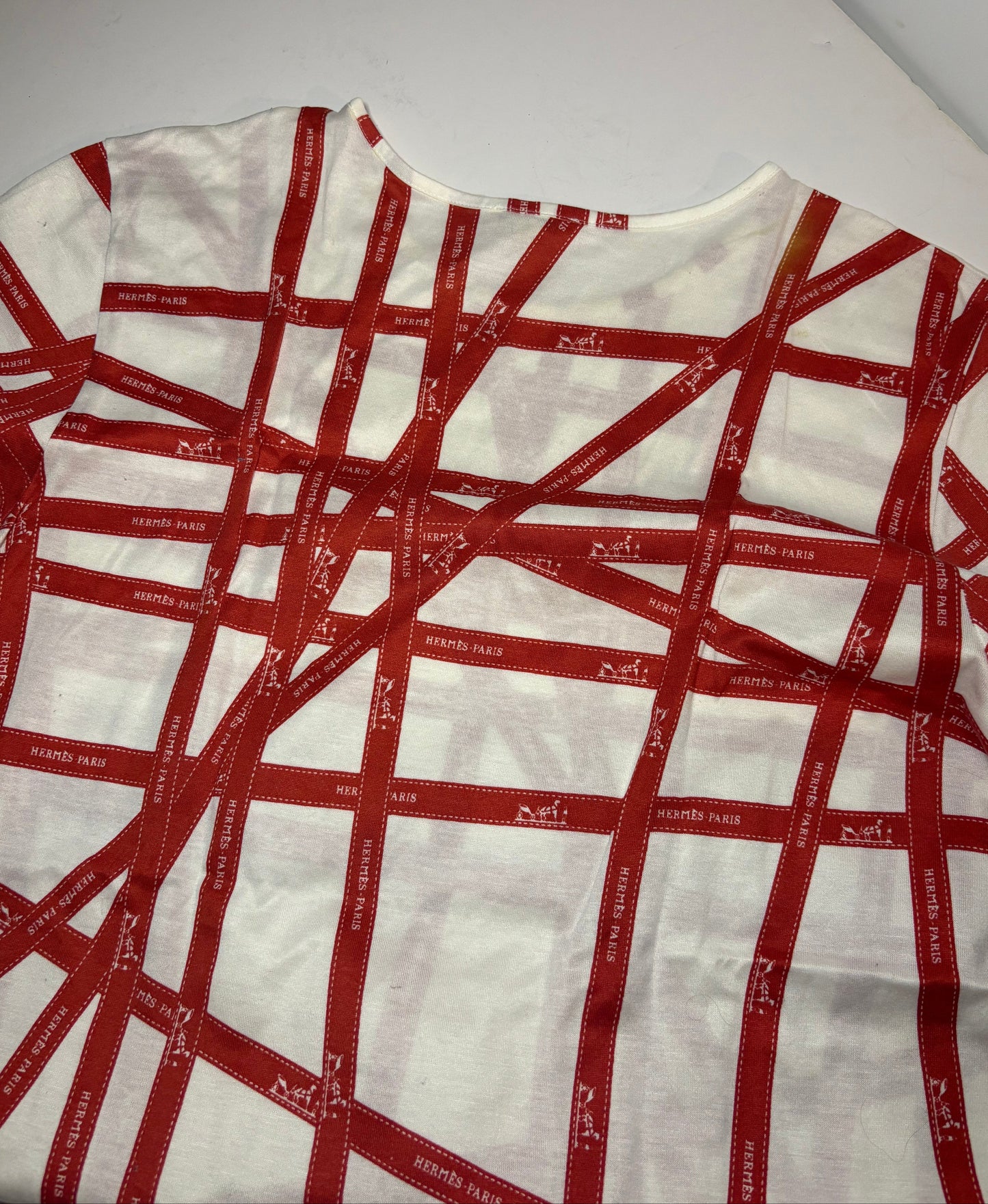 Hermes by Margiela Ribbon T-Shirt