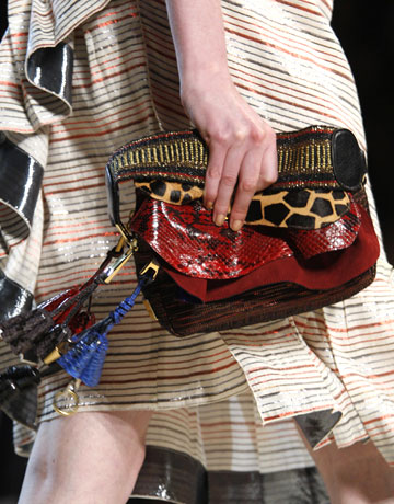 Marc Jacobs S/S 2009 Python & Calf Hair Handbag