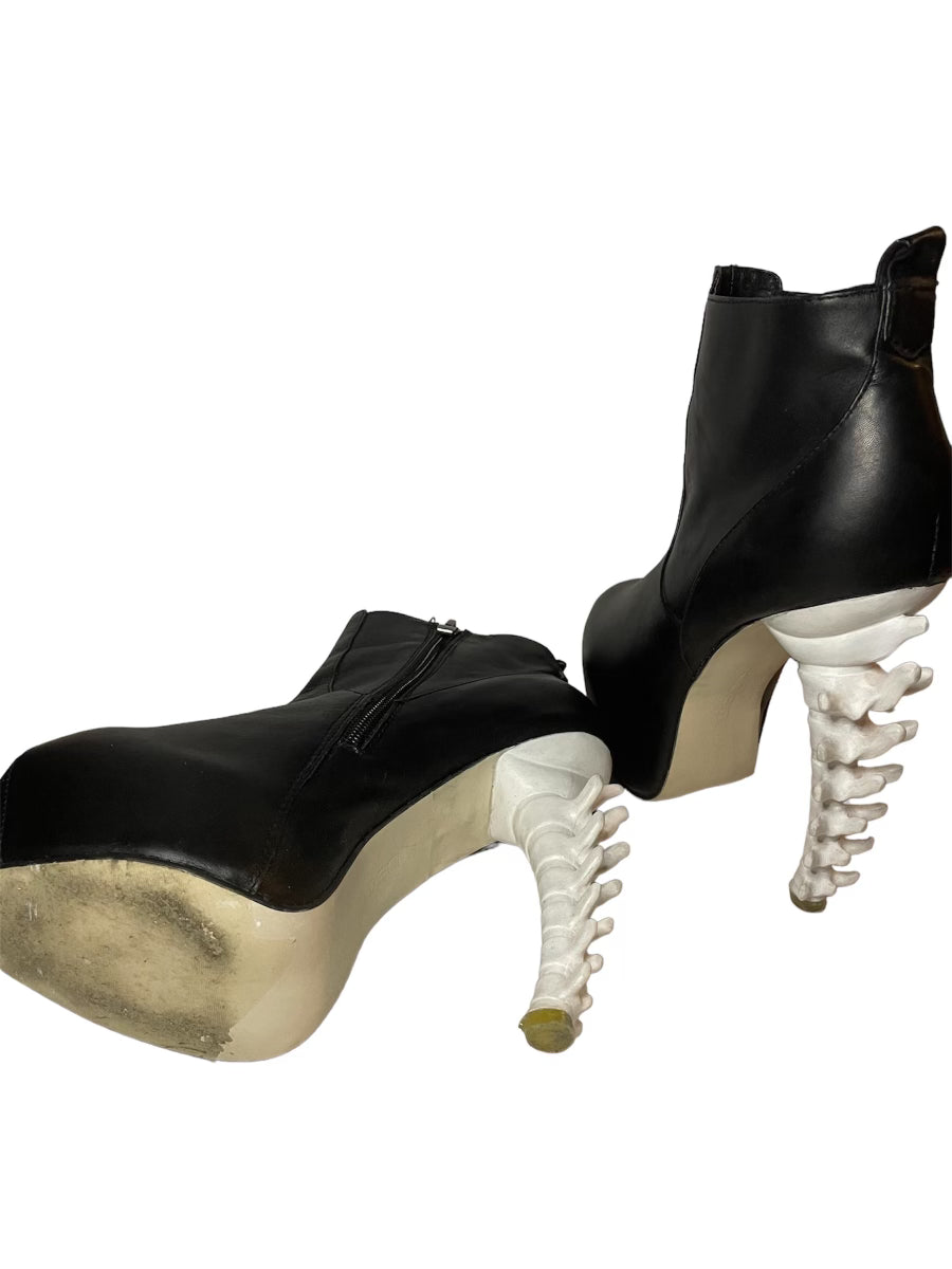 Dsquared2 F/W 2010 Skeletal Boot Heel