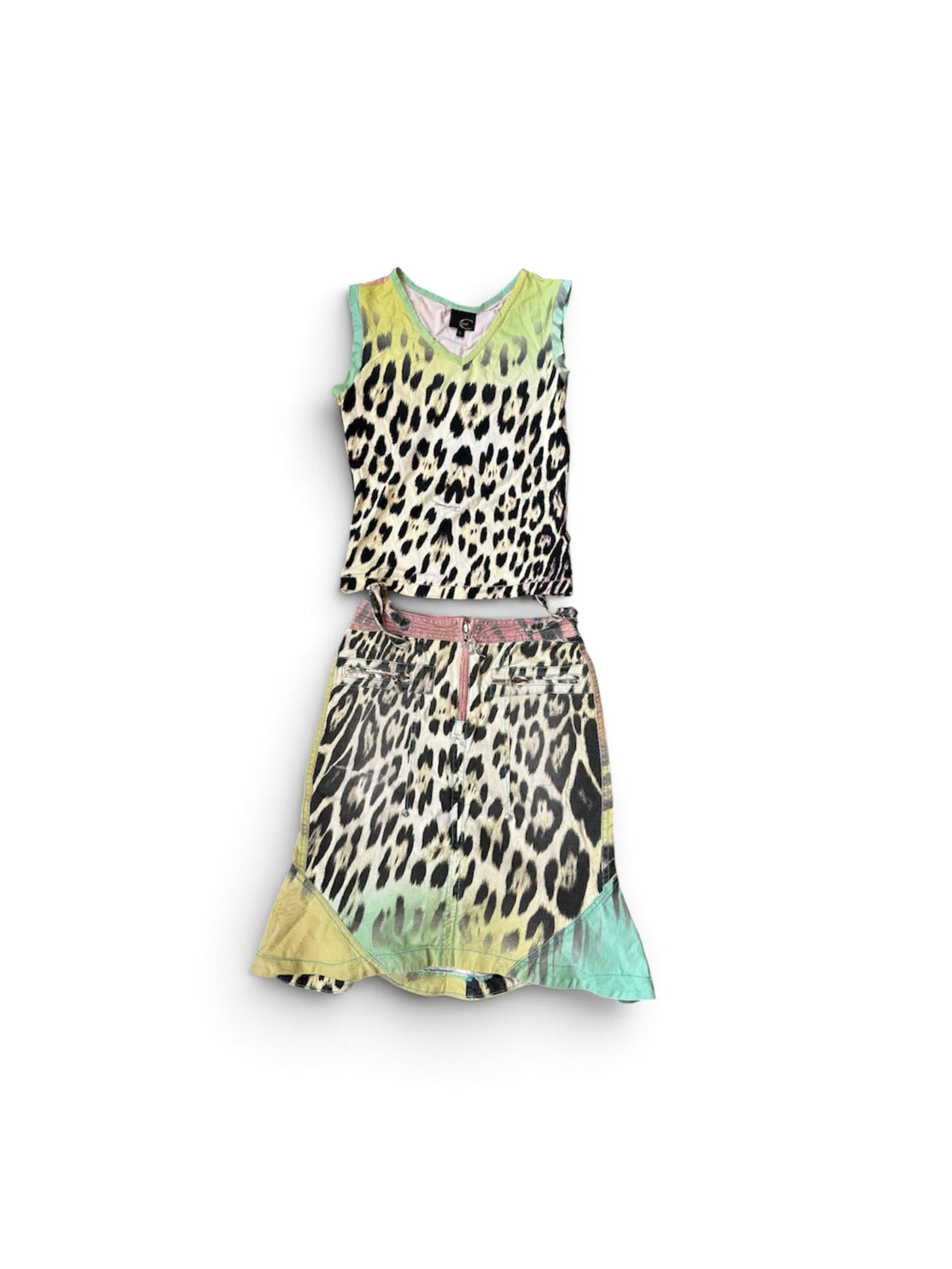 Just Cavalli Multicolor Leopard Set