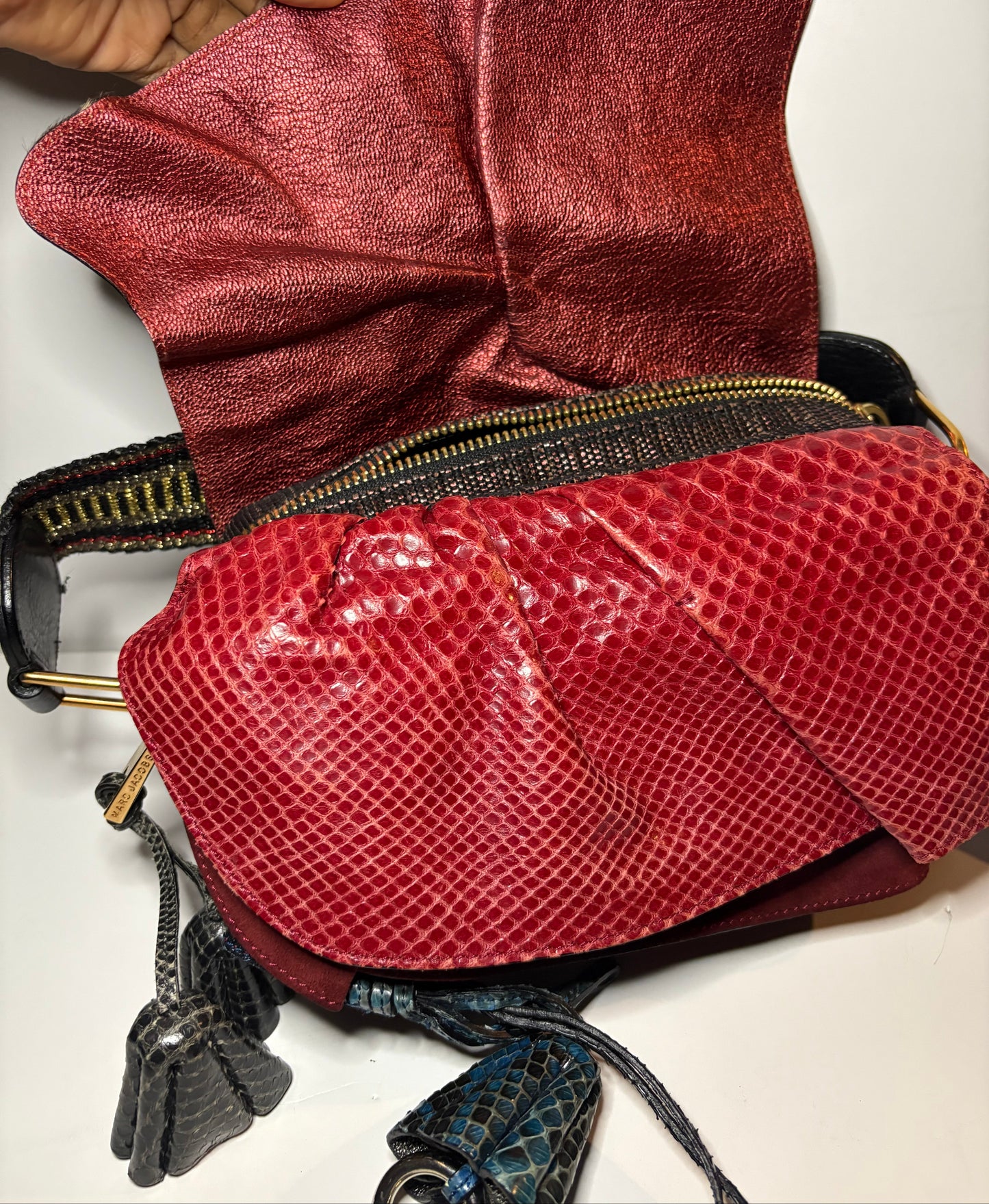 Marc Jacobs S/S 2009 Python & Calf Hair Handbag