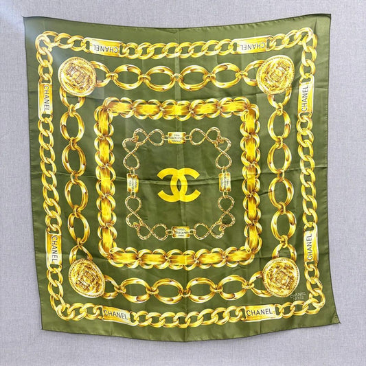Vintage Chanel Silk Scarf