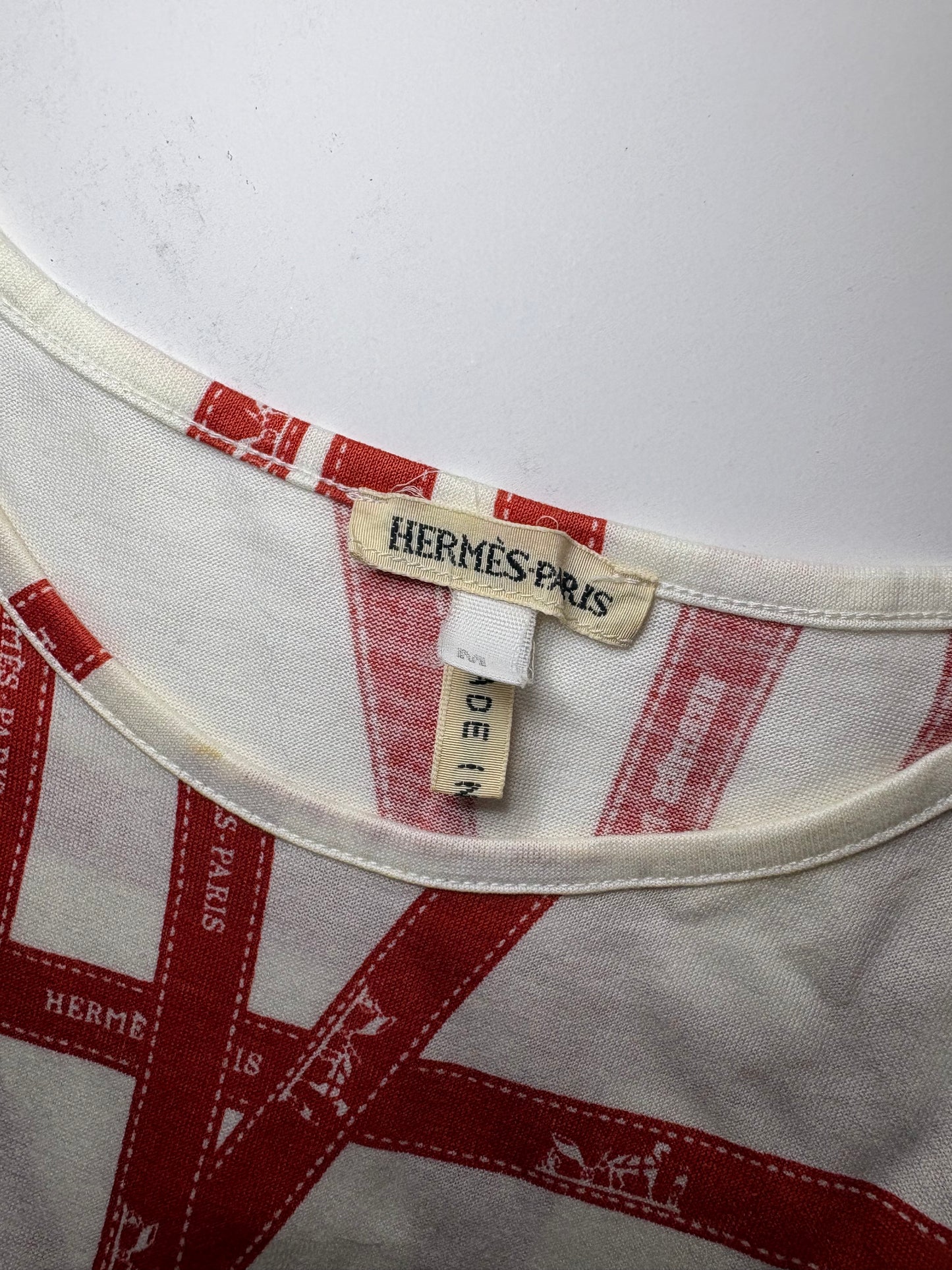 Hermes by Margiela Ribbon T-Shirt
