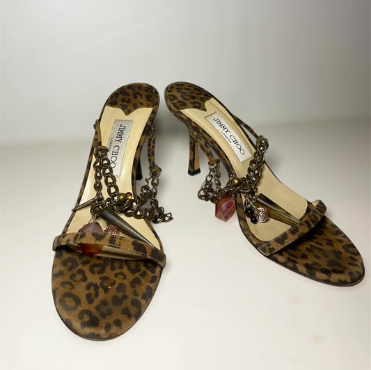 Jimmy Choo Charm Embellished Sandals