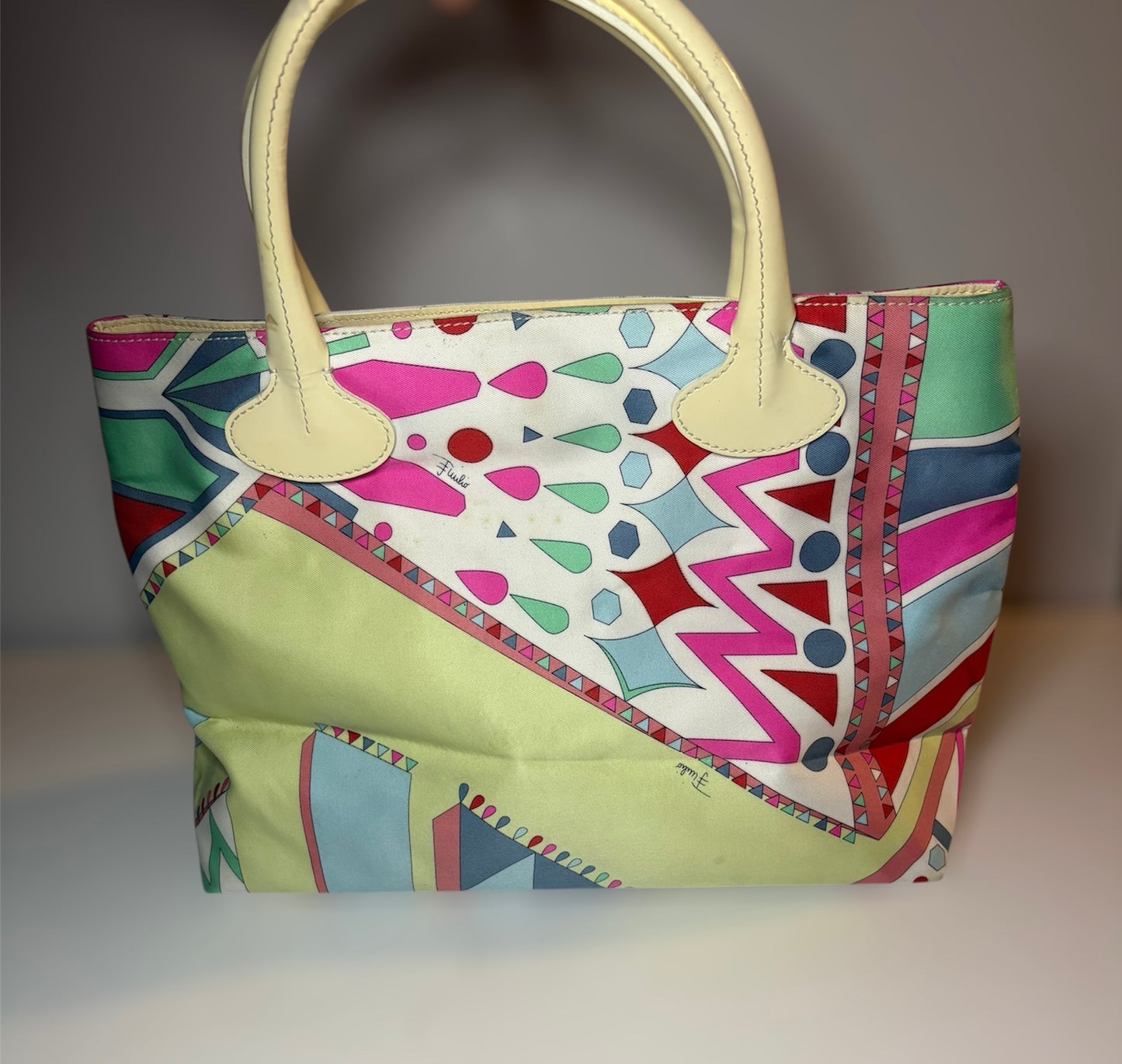 Vintage Pucci Mini Tote Bag