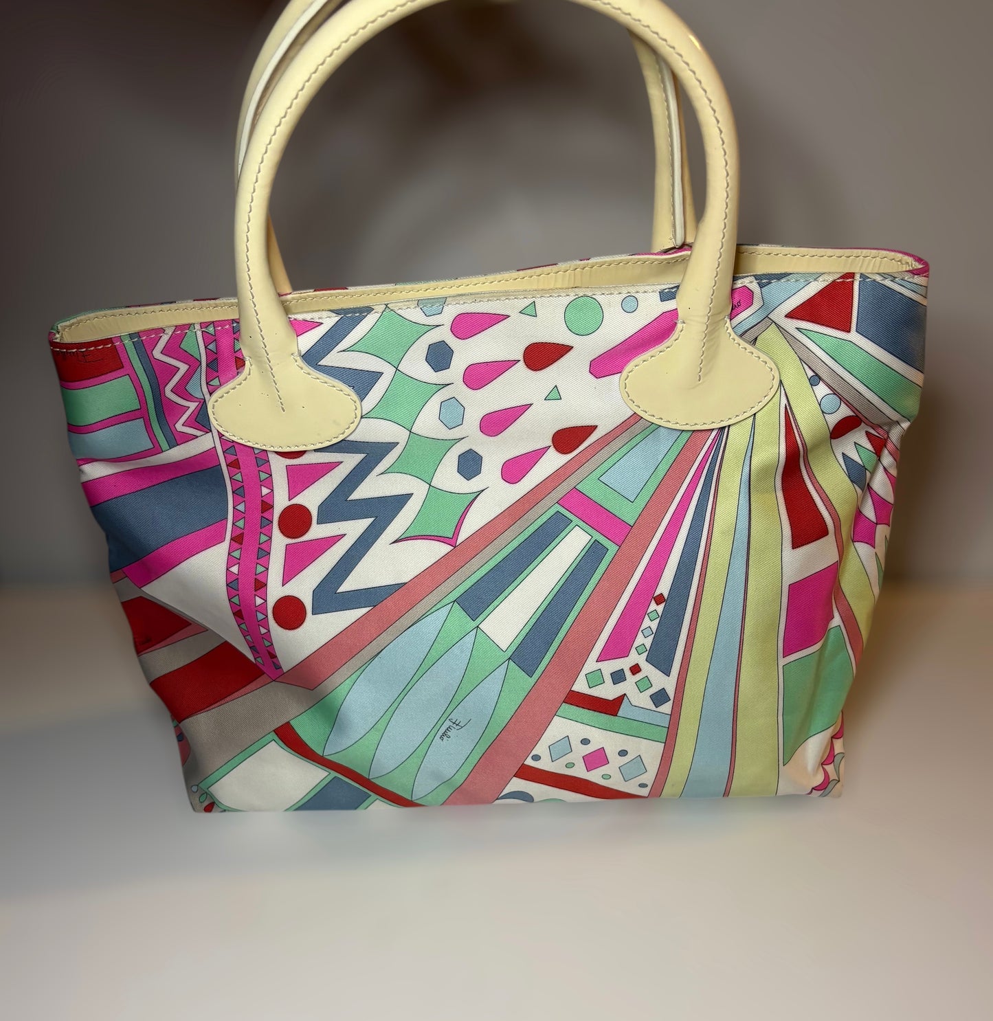 Vintage Pucci Mini Tote Bag