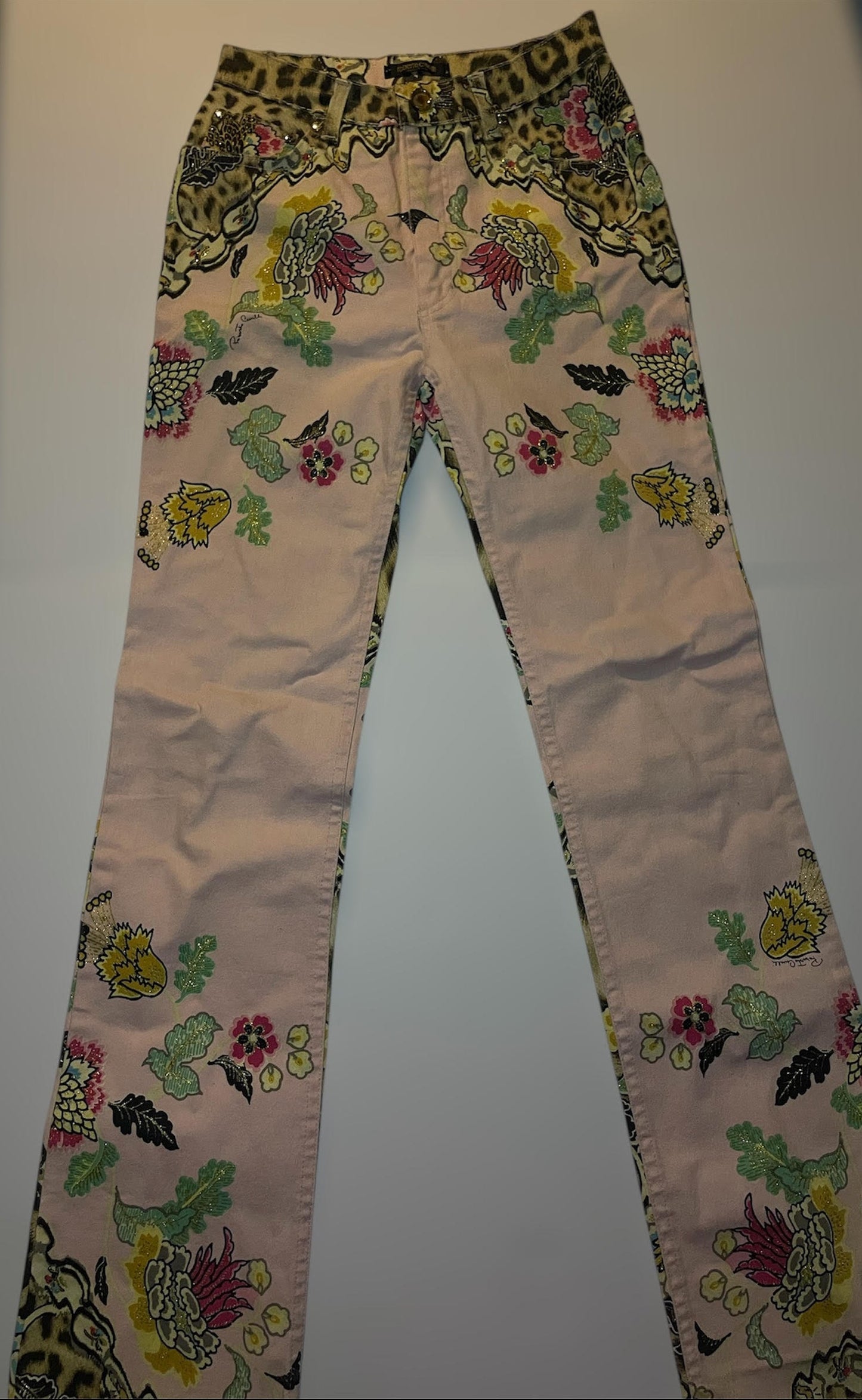 Roberto Cavalli S/S 2003 Chinoiserie Trousers