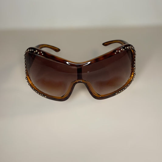 Vintage Y2K Miu Miu Shield Sunglasses